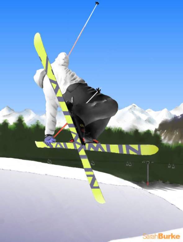 Sarah Burke, from Freeskier