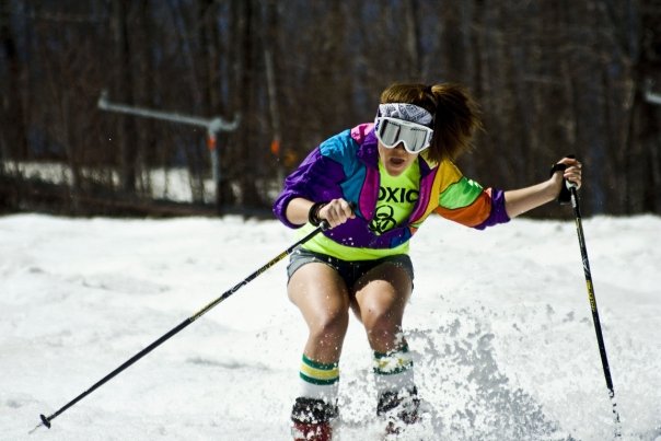 Sarah getting after it