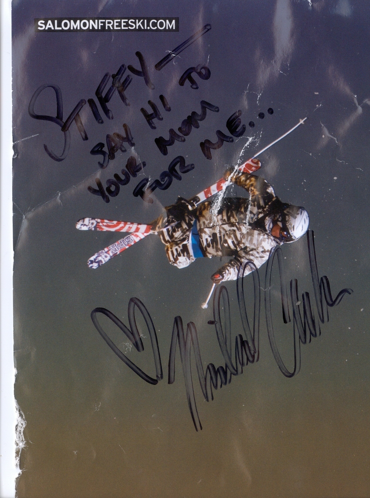 Say hi to your mom for me