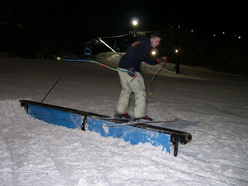 Scharff messing around on the 14 foot flat bar