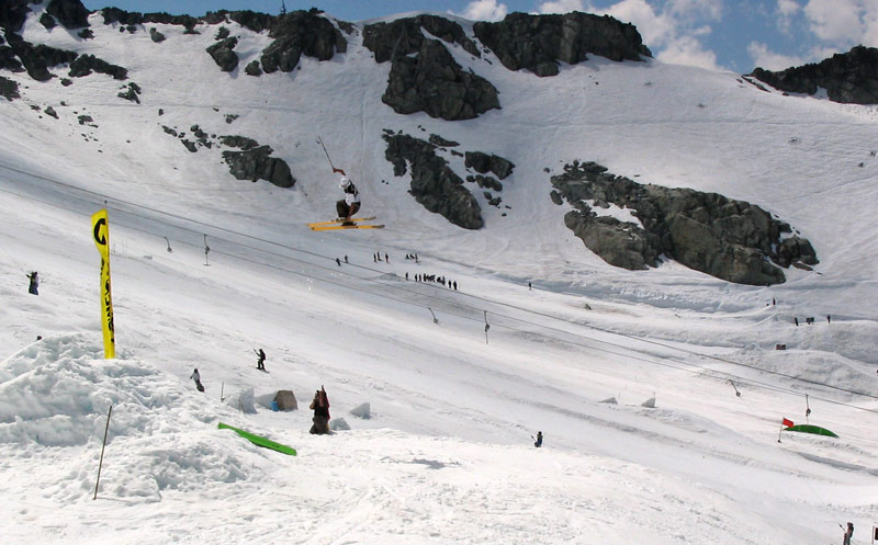 Schiller killing the Horstman glacier with a switch 9