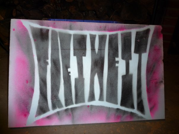 School stencil project