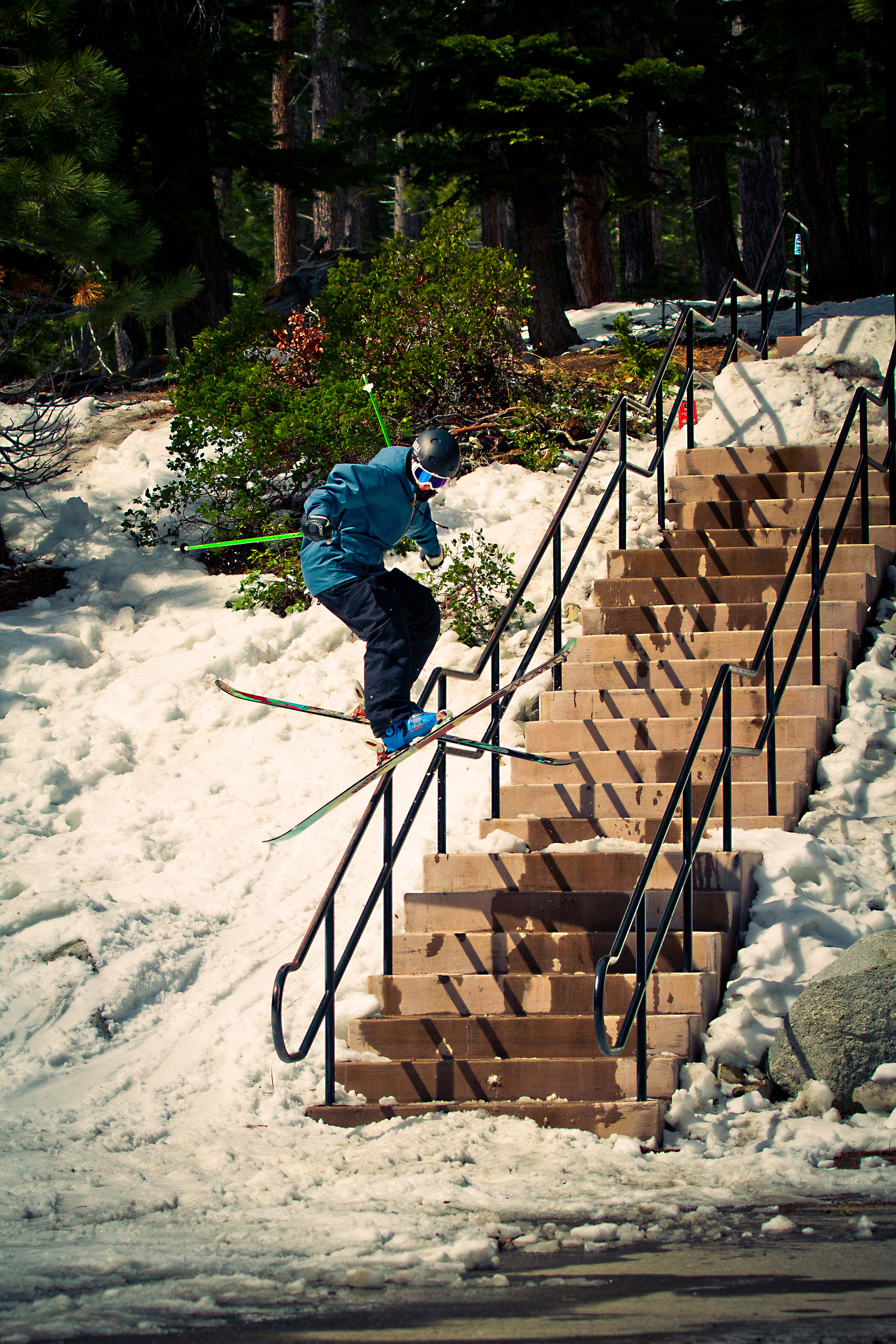 Scissored in Tahoe City  