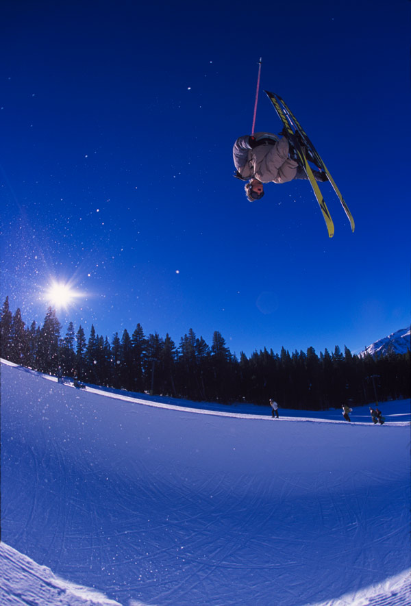 Scooter gettin inverted in the stunt ditch