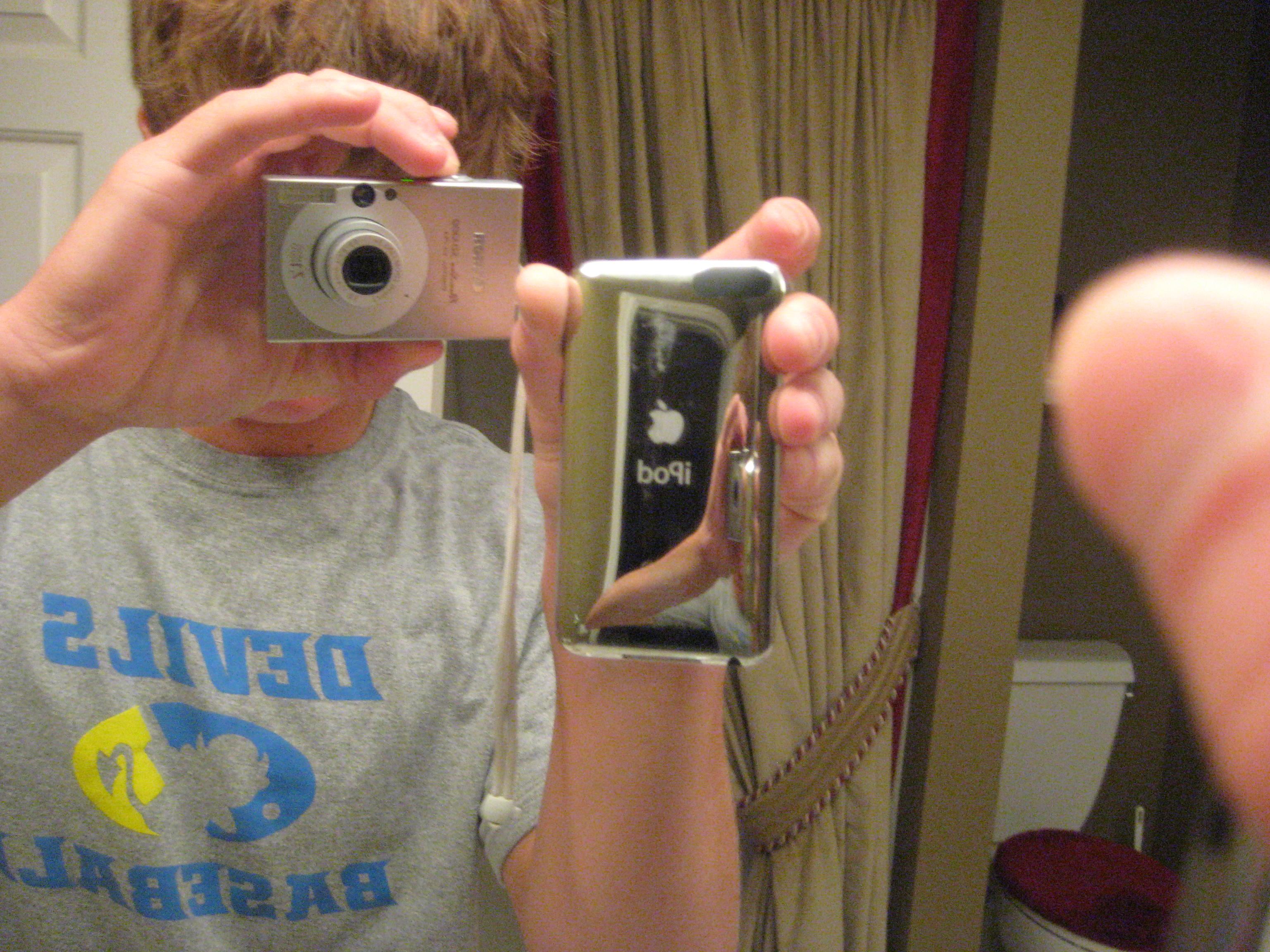 Scratches on back