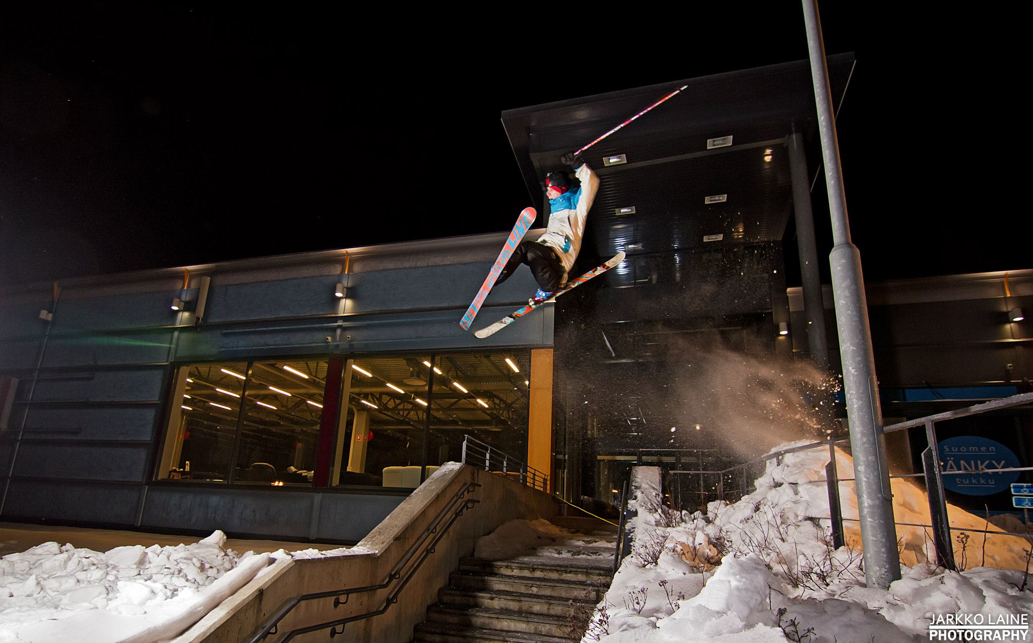 Screamin Seamen 180 over stairset