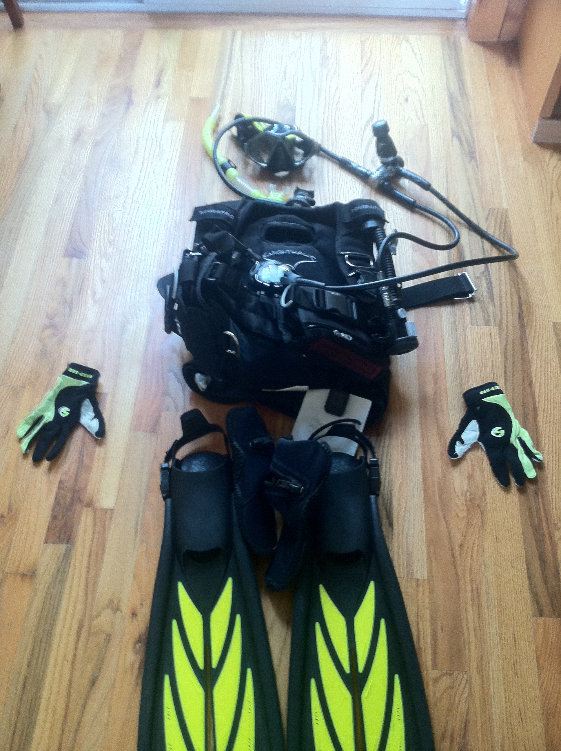 Scuba gear