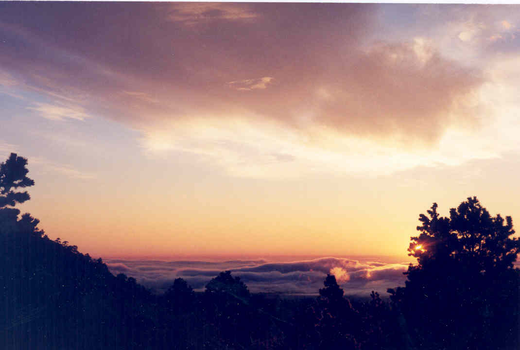 Sea of Clouds from my house