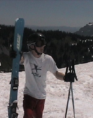 sean at the mt. rainier this summer