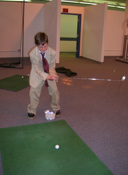 Sean can even golf switch.