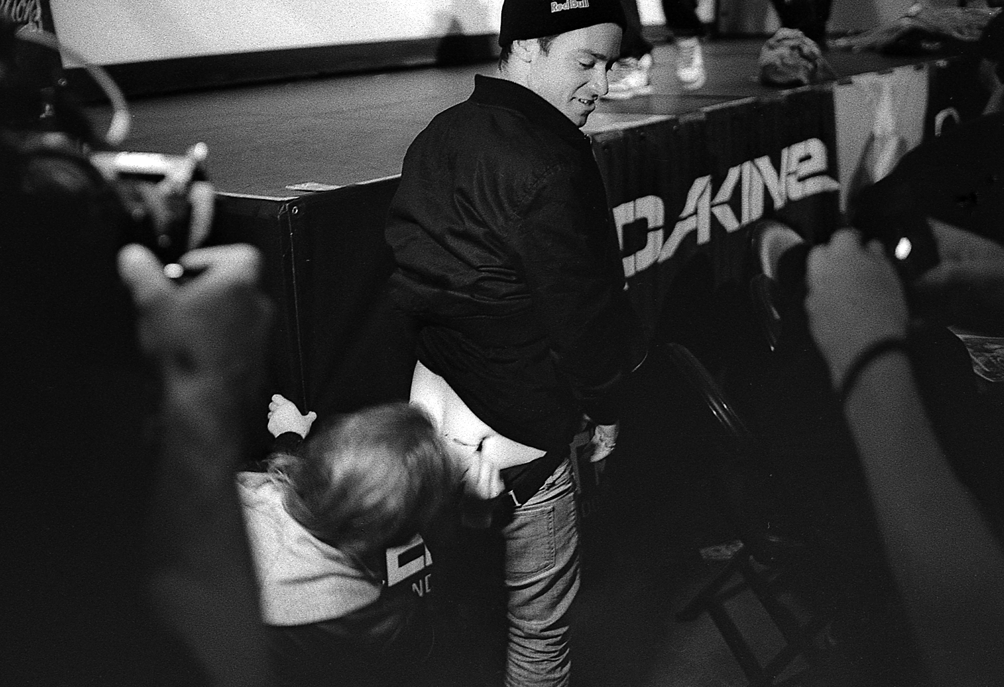 Sean Pettit is normally the one signing autographs