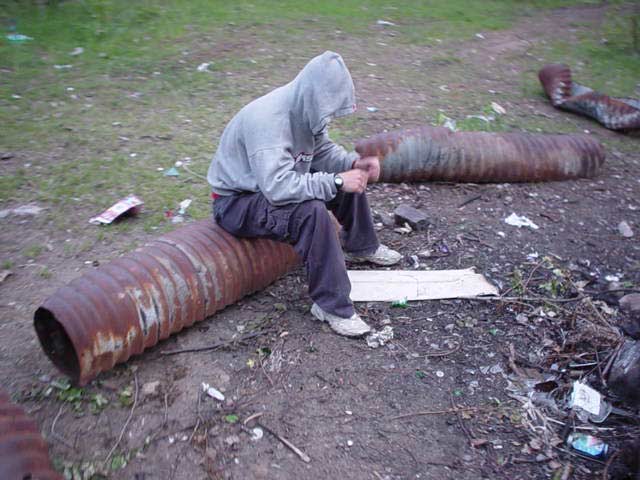 Sean (Skipimp_) chillin at the old resevoir