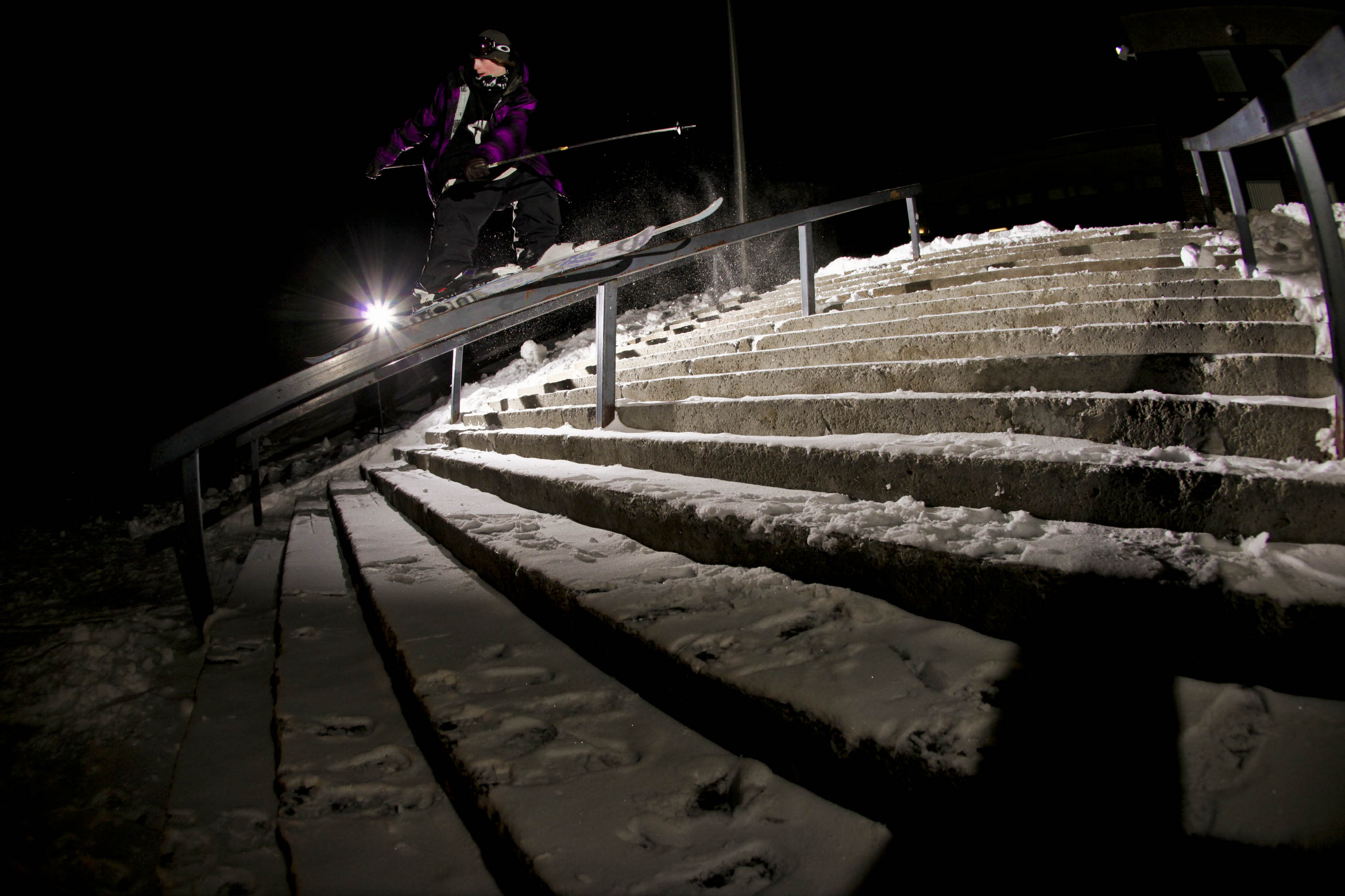 Seb Eaves-Mistral rail