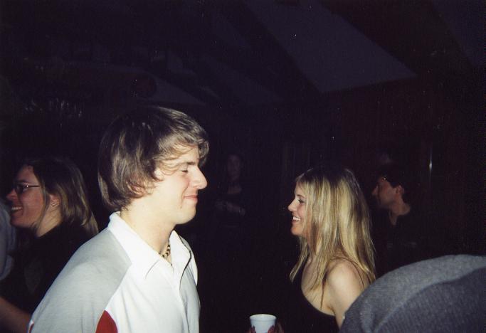 Seb from oakley with sarah burke