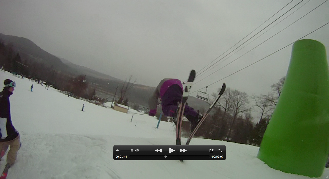 Second backflip attempt