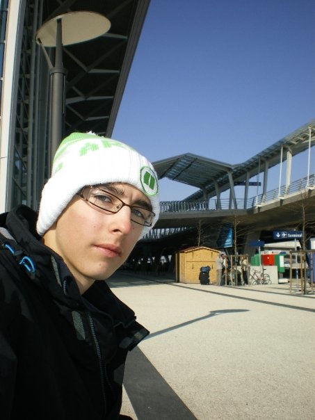 Self-Portrait at the Basel Airport