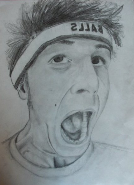 Self portrait for class