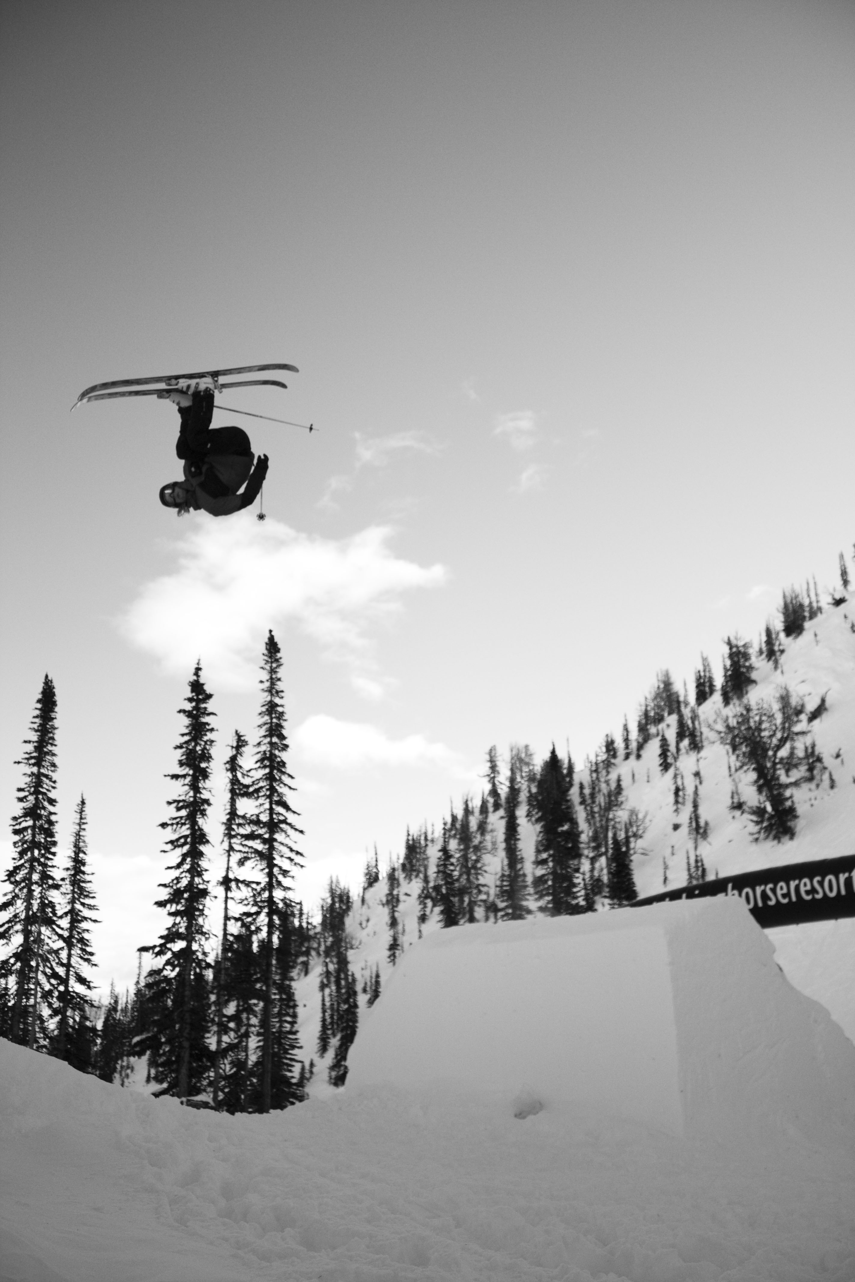 Sendin it over the park jump at wrangle the chute 2011