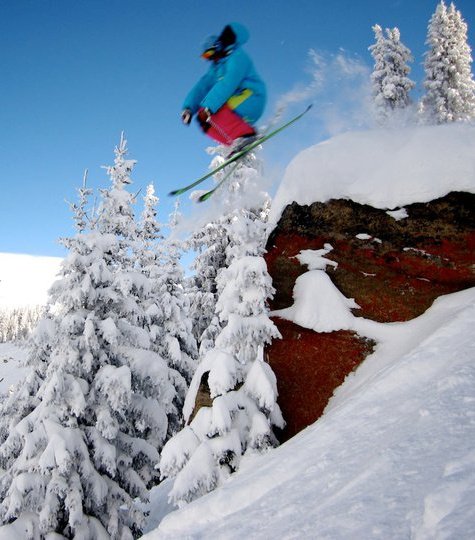 Sending it at Vail