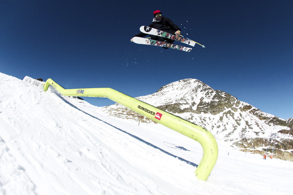 sending it over the double kink...