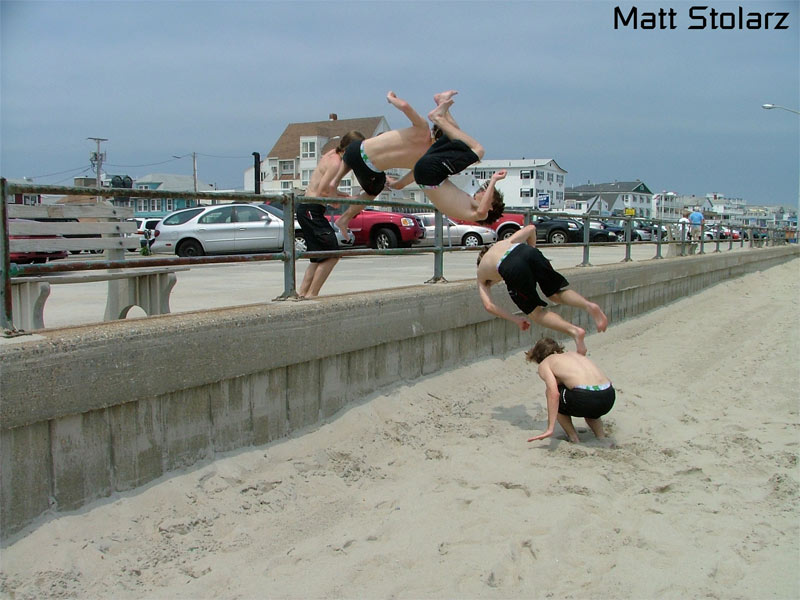 SEQUENCE, Misty Over Railing