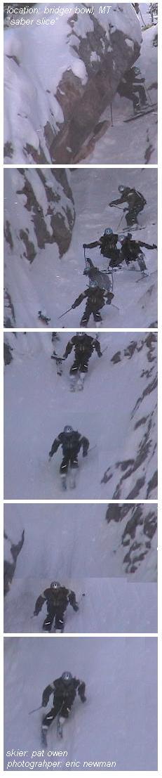 Sequence of "Saber Slice" at Bridger Bowl. Sequence created by Eric Newman