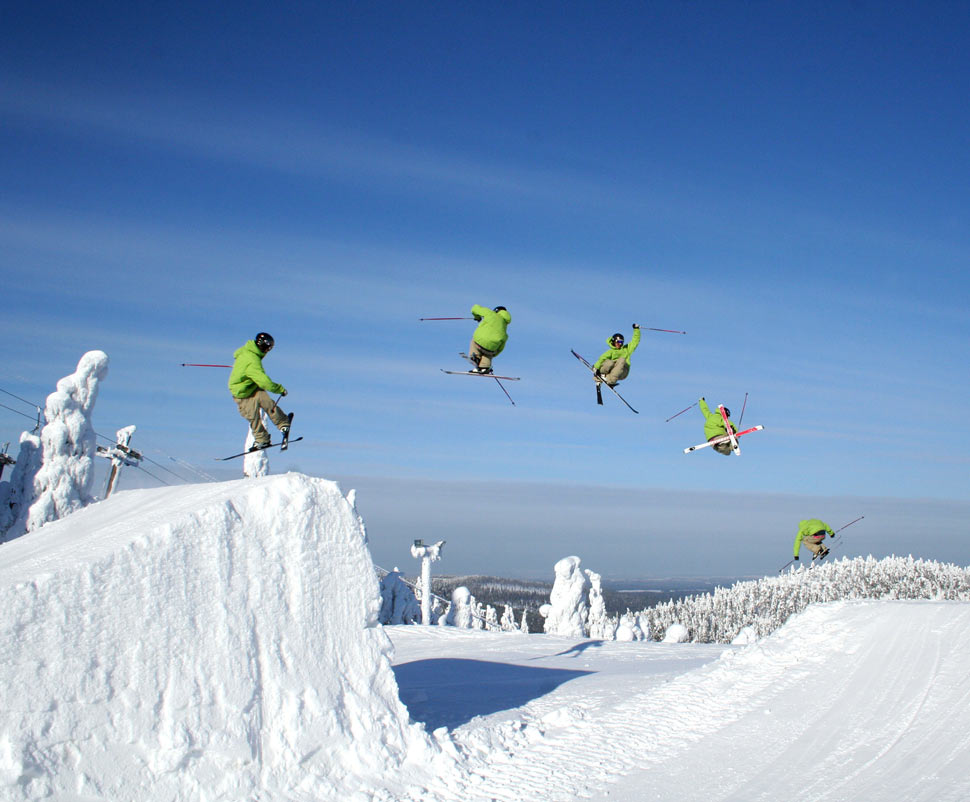 sequence with a little grab and spin