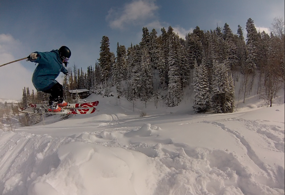 seshing a jump by the house