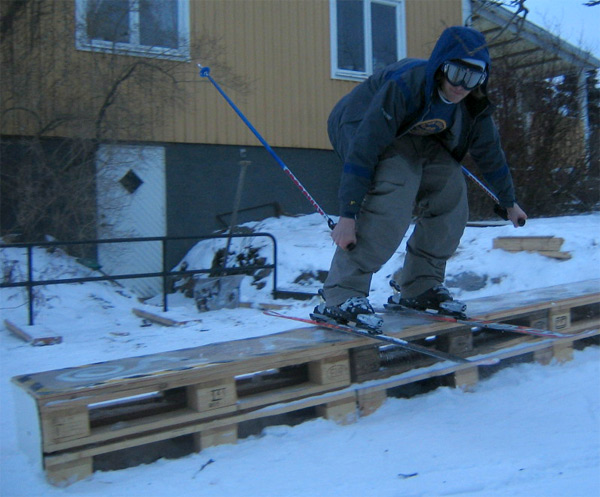 session on the home made box