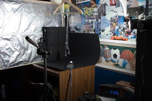 Setup for Photo War shot