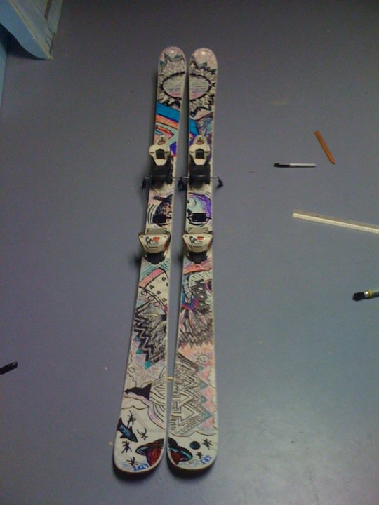 Sharpie Skis