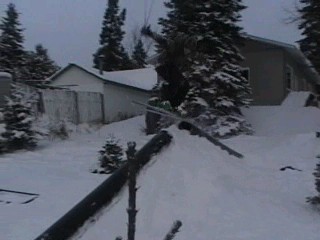 Shitty pic but check out the back yard 30% complete