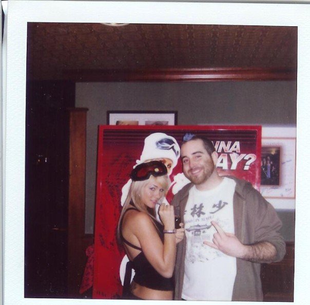 Shitty red lens novelty goggles never looked so good...