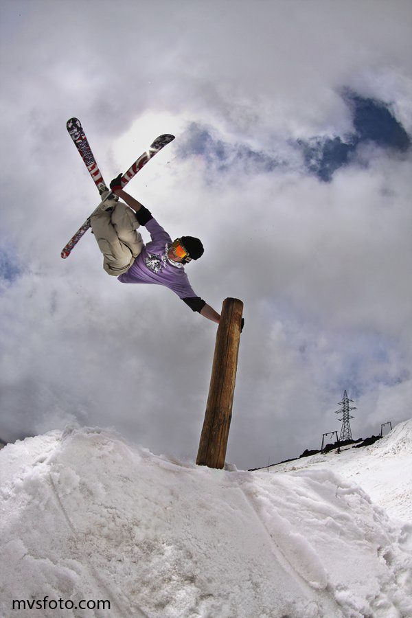 Shooting at Elbrus mountain
