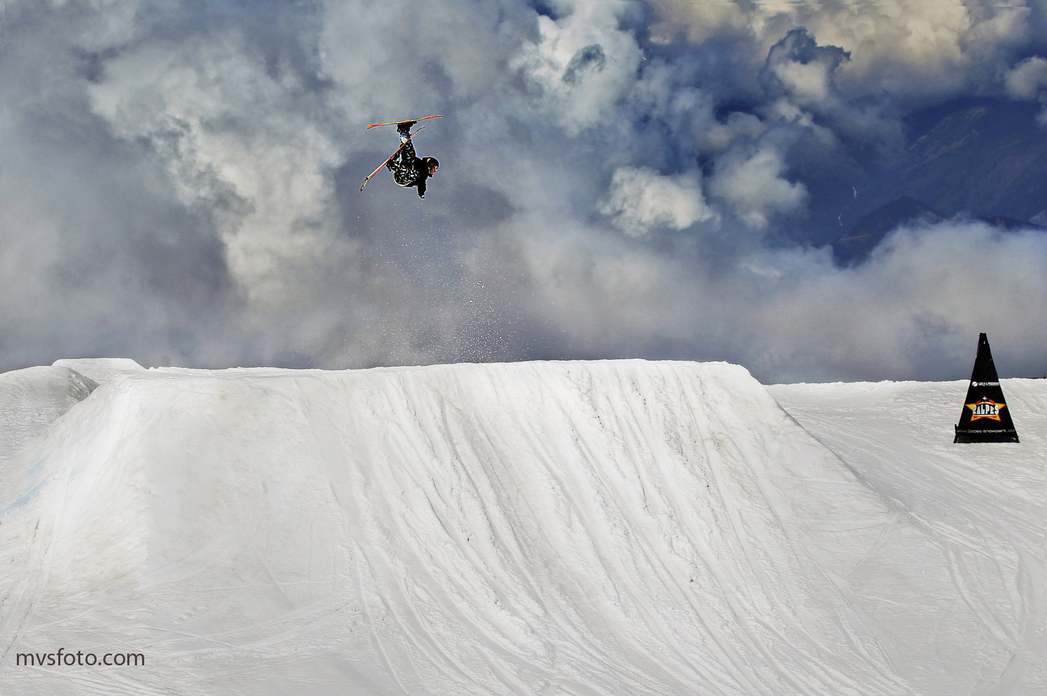 Shooting at Les 2 Alpes