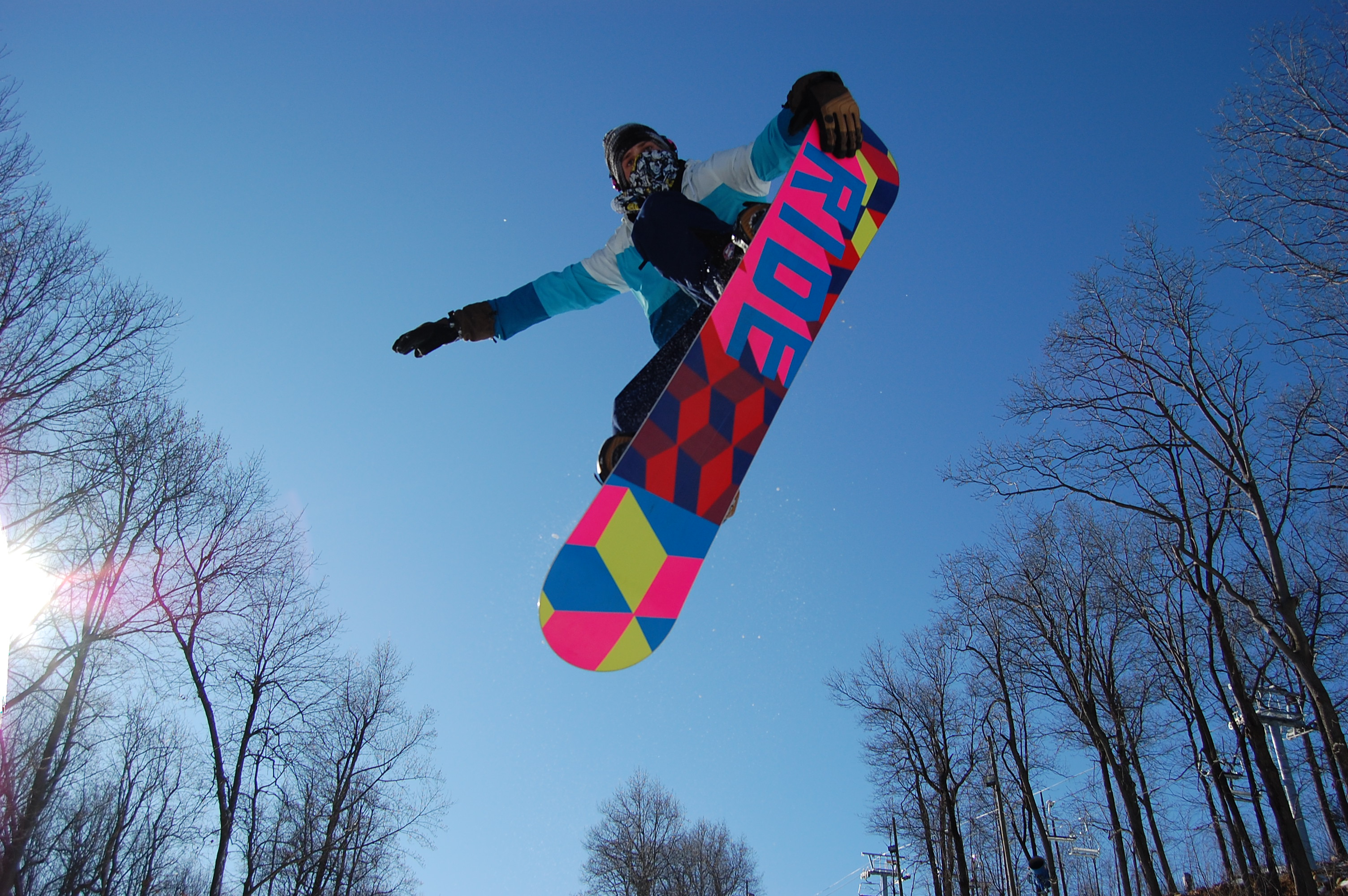 Shooting for fun at bear