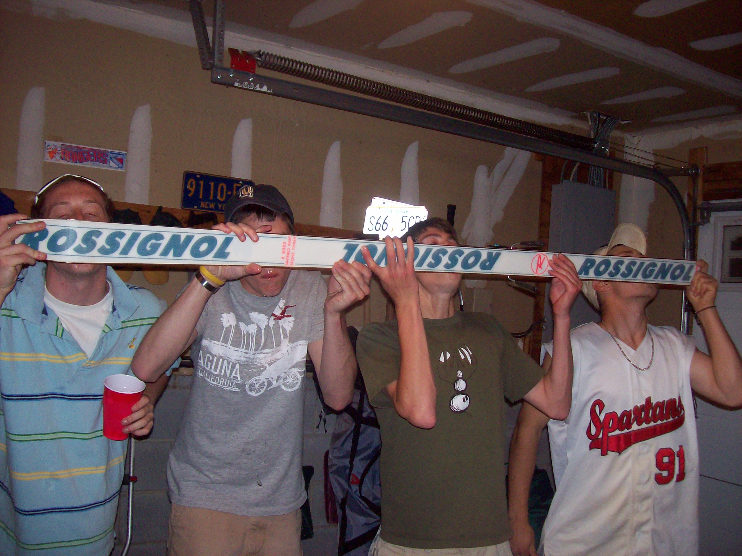 Shot ski