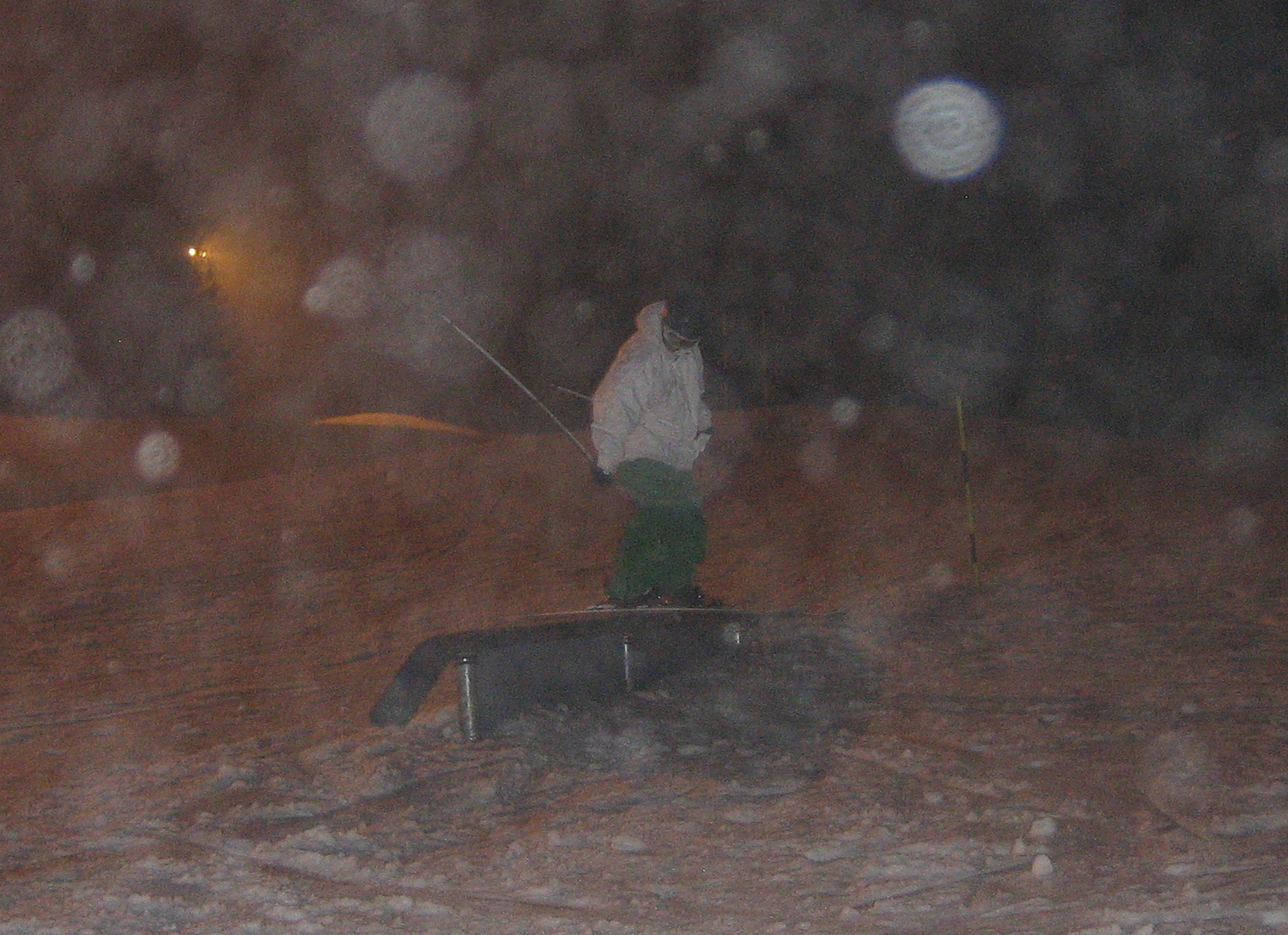 Shotgun rail at Vallaasen, January 09