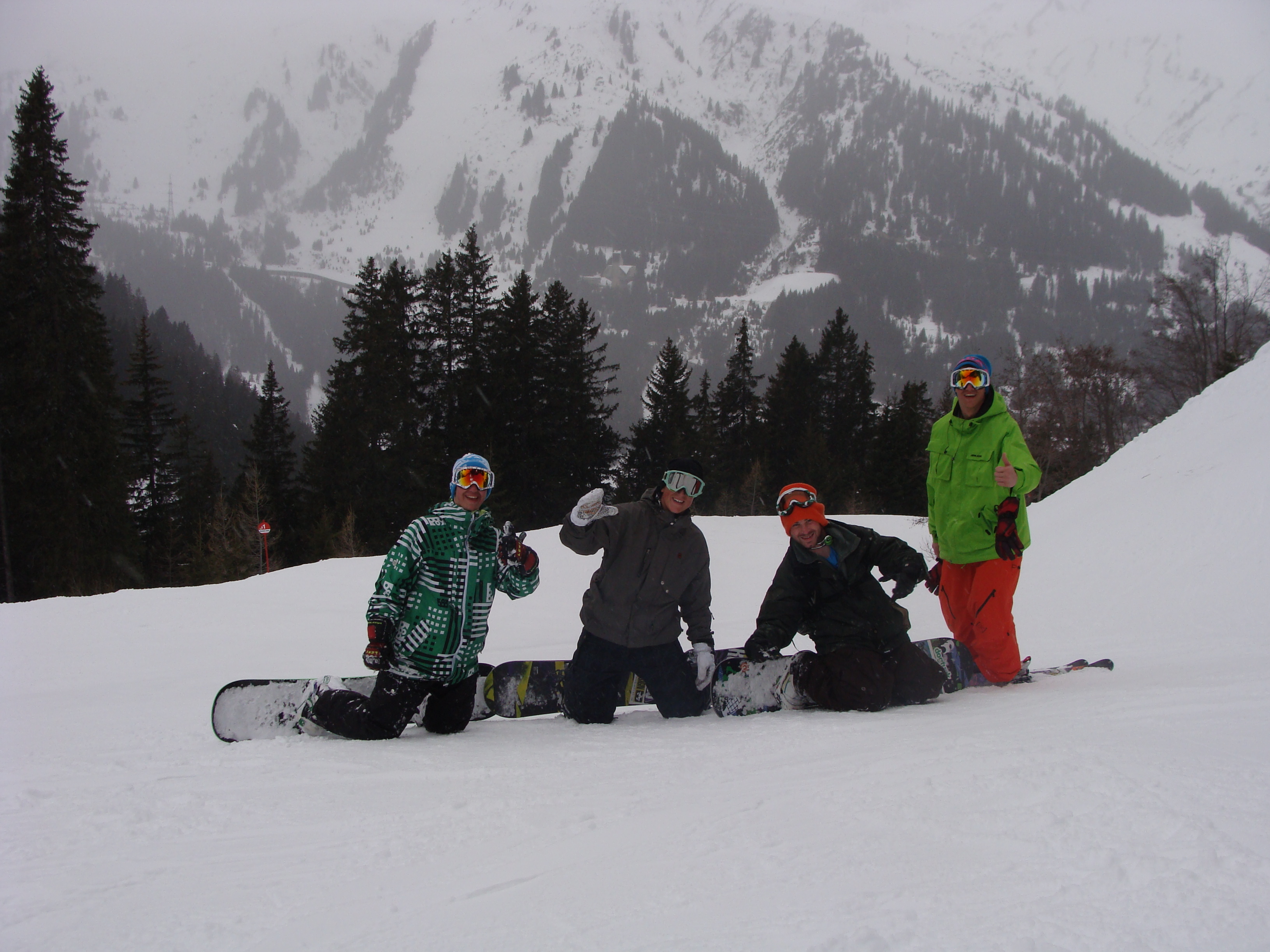 Shredding with the americans