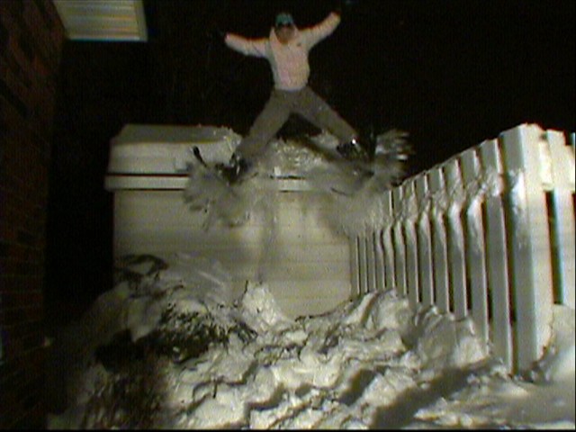 Sick 360 off Cliff (pow fliieng)