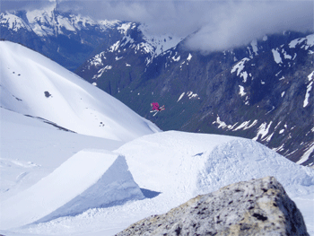 Sick 90 feet booter in Stryn Norway.. Huge construction!