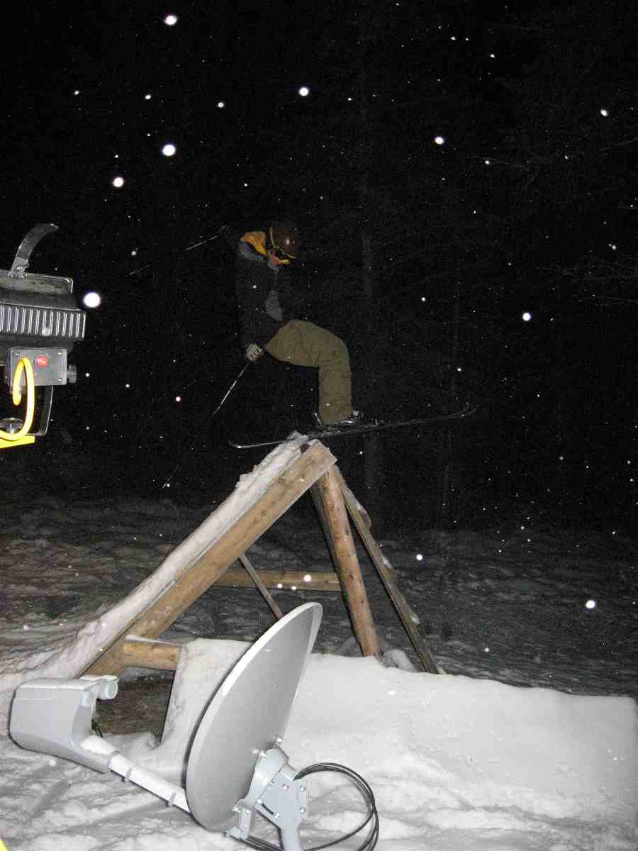 Sick backyard wallride