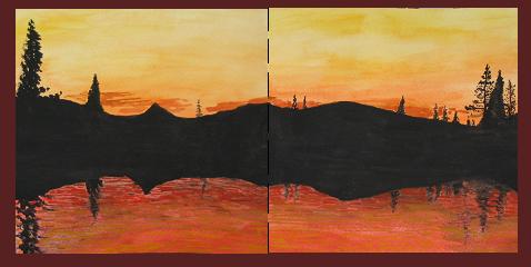 Sick Sunset Water Color (Complete)