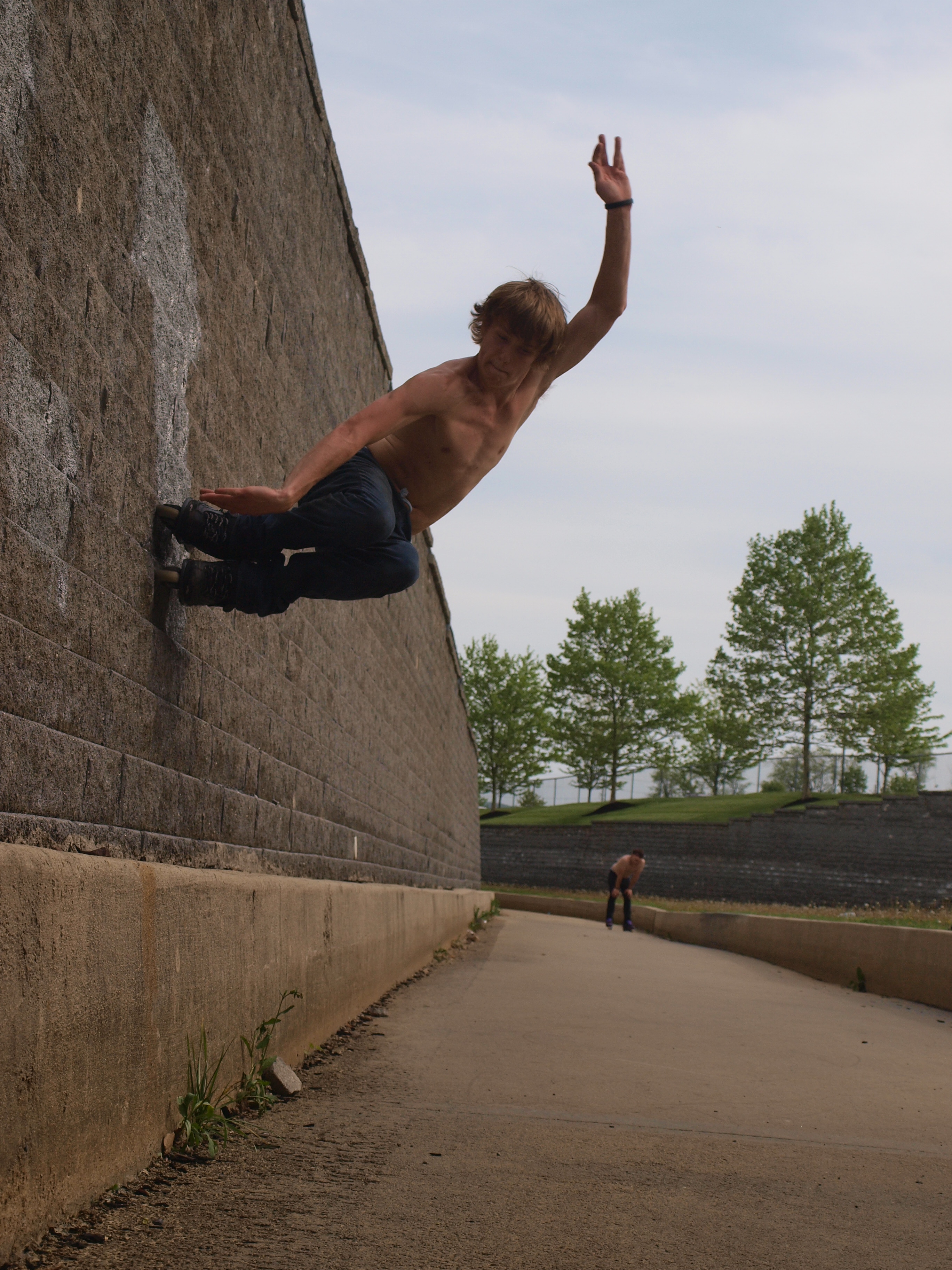 Sick wallride
