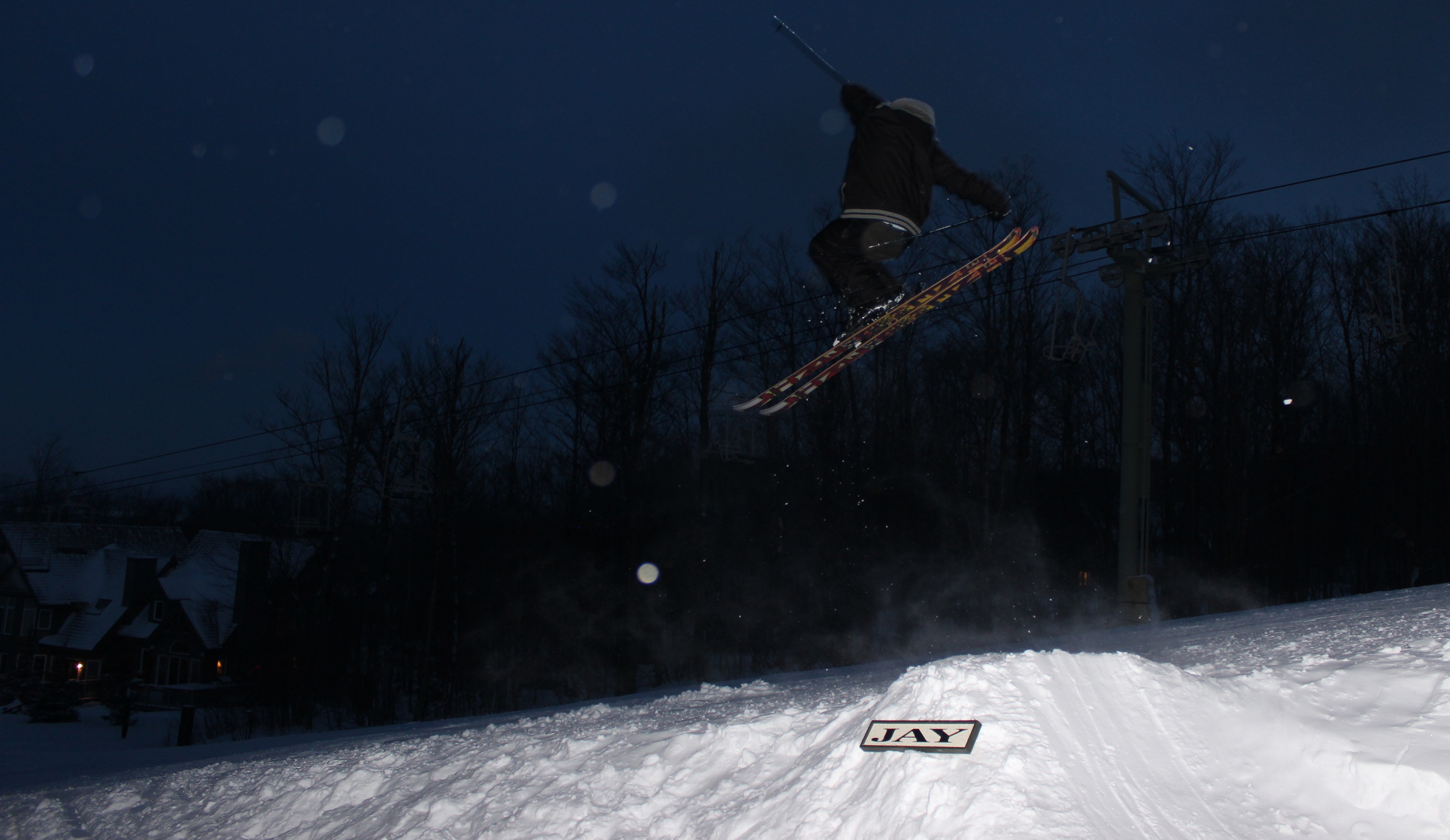 Side Hit at Jay Peak