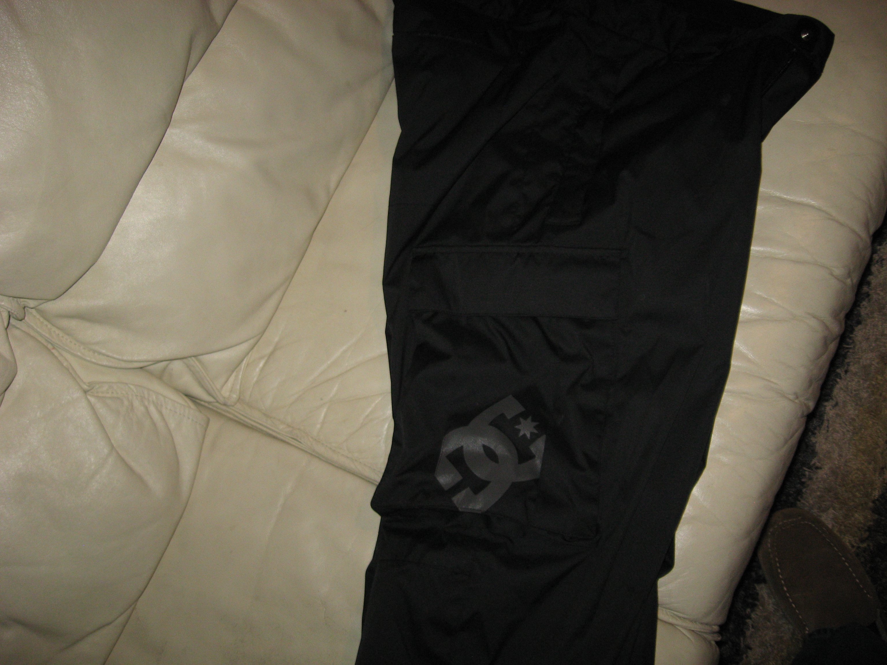 Side of Pant DC Logo on Right Cargo Pocket