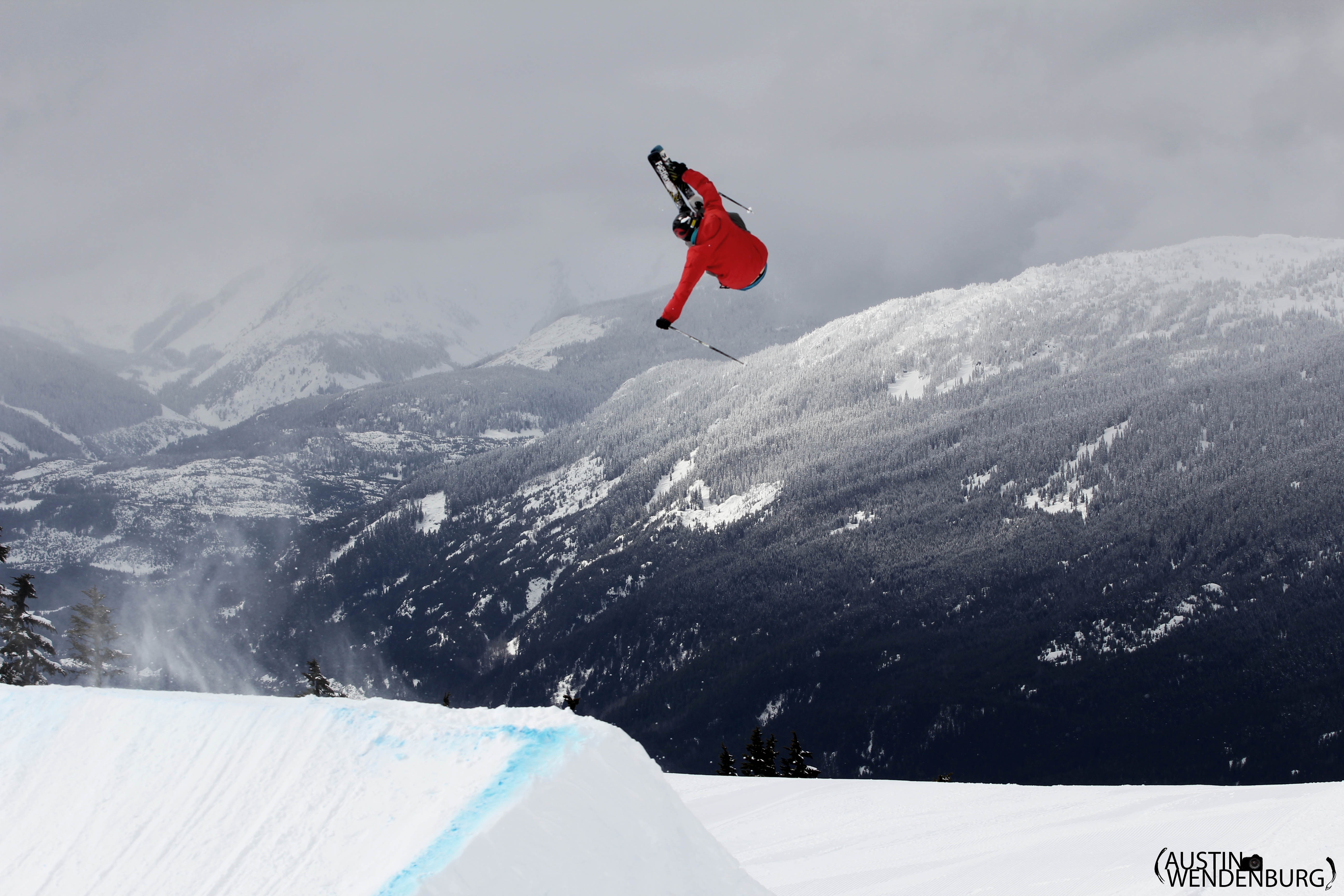 Simon D'artois grabbing nose