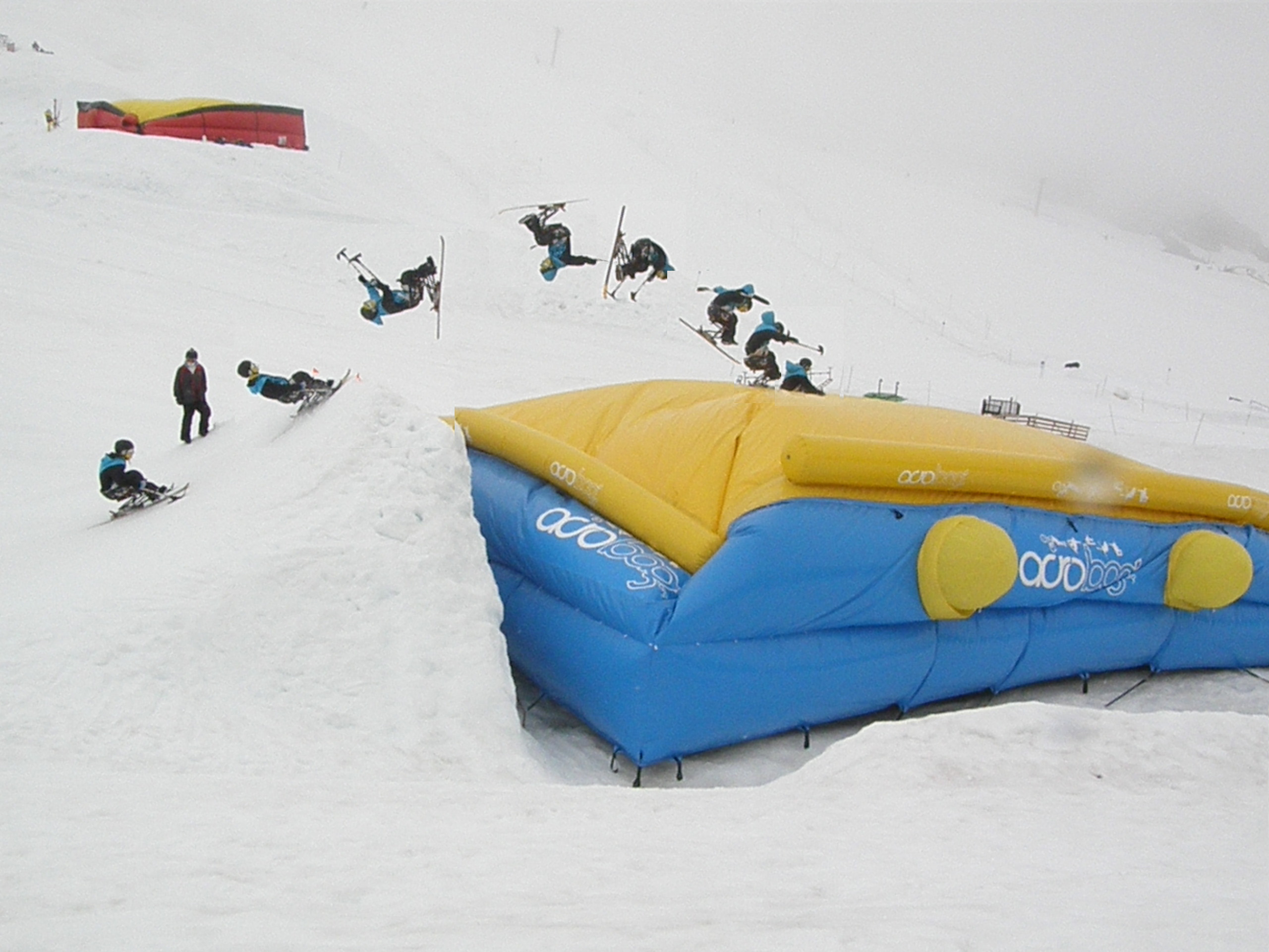 Sitski Backflip sequence