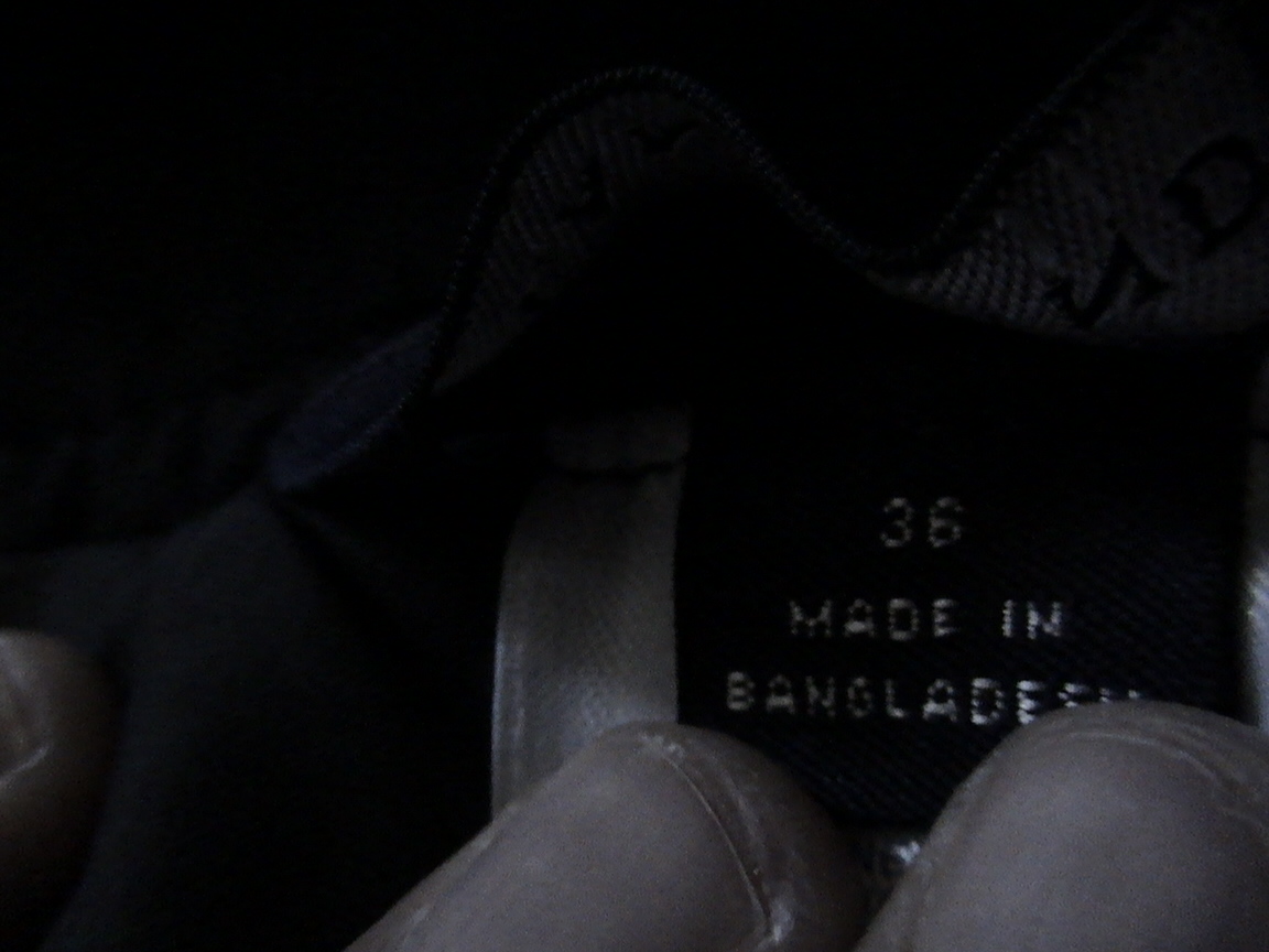 Size large for size 36 waist