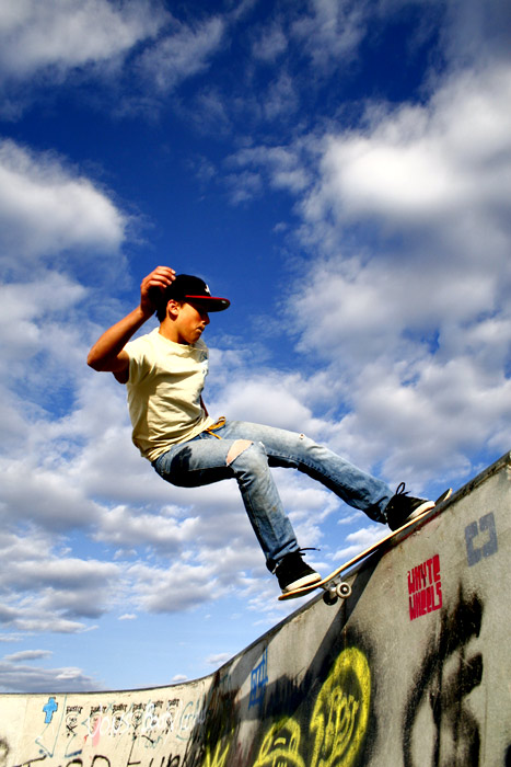 Skate Shot in Colour